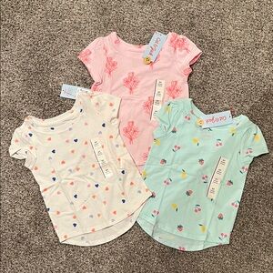 NWT 3 Piece Top Bundle Cat&Jack Size 3T